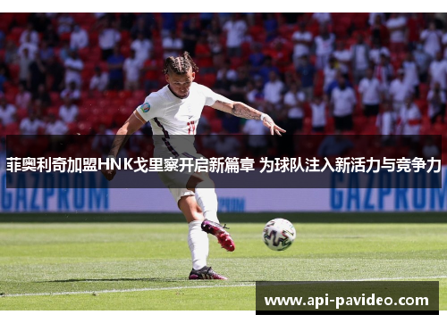 菲奥利奇加盟HNK戈里察开启新篇章 为球队注入新活力与竞争力