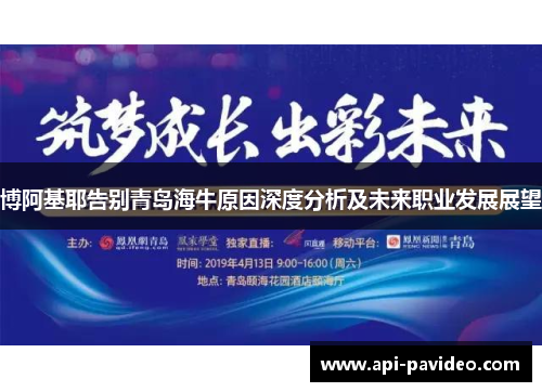 博阿基耶告别青岛海牛原因深度分析及未来职业发展展望