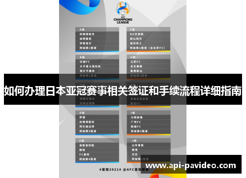 如何办理日本亚冠赛事相关签证和手续流程详细指南 如何办理日本亚冠赛事相关签证和手续流程详细指南